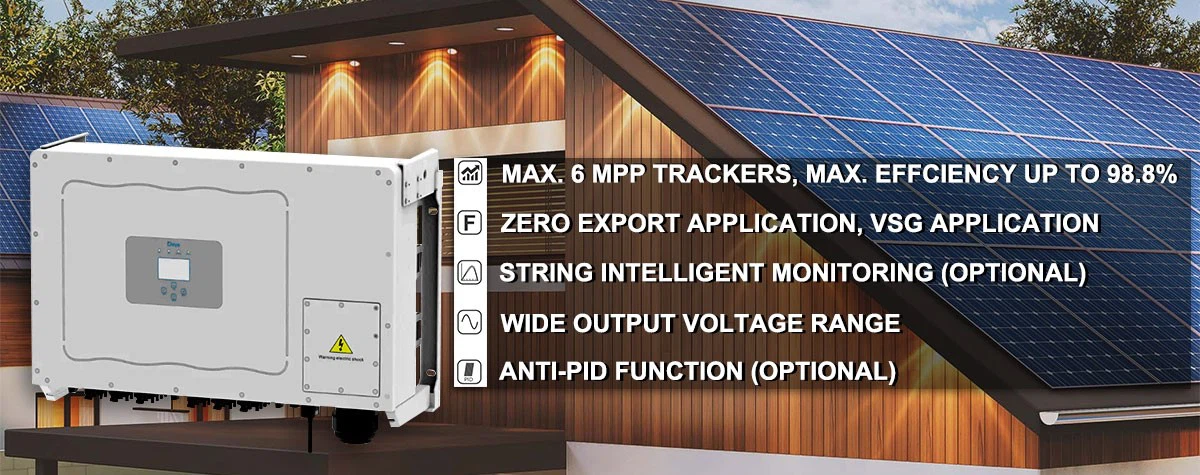 Deye 100KW three-phase grid-tied inverter Deye 100KW three-phase grid-tied inverter